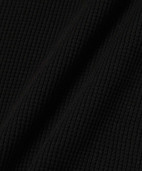 Norton(ノートン)の「【Norton/ノートン】 バックロゴプリント サーマル キーネック 半袖Tシャツ(Tシャツ/カットソー・メンズ・ブラック/ホワイト・M/L/XL)」の10枚目の写真