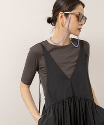 MAQWEL（マクウェル）の「【MAQWEL/マクウェル】ウォッシャブルソフトタフタワンピース（ワンピース）」