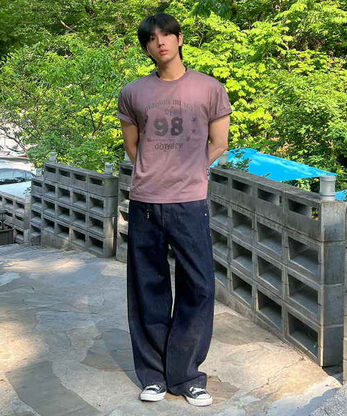 MAISON MINED(メゾンミネド)の「LOW BAGGY PANTS INDIGO(デニムパンツ・メンズ・その他・SMALL/MEDIUM/LARGE)」の3枚目の写真