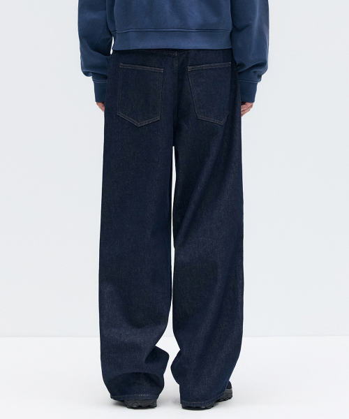 MAISON MINED(メゾンミネド)の「LOW BAGGY PANTS INDIGO(デニムパンツ・メンズ・その他・SMALL/MEDIUM/LARGE)」の10枚目の写真