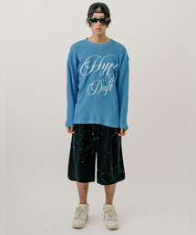 VASTIC（バスティック）の「ペイントショーツ_ブラック（その他パンツ）」