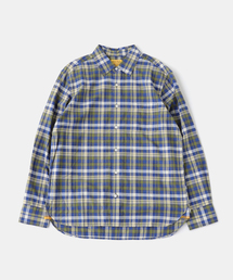 JOURNAL STANDARD | ORIGINAL MADRAS / オリジナルマドラス STRAIGHT COLLAR L/S SHIRT(シャツ/ブラウス)