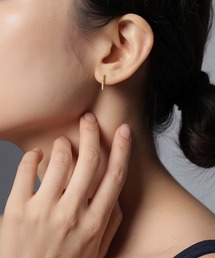 【ORLEAN】ラインビジューピアス