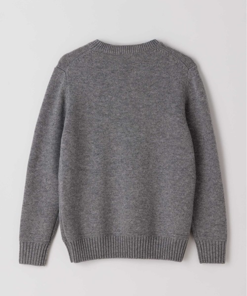 SEA(シー)の「ウール クルーネックニット(ニット/セーター・レディース・ピンク/ホワイト/グレー/ブルー・ONE SIZE)」の9枚目の写真