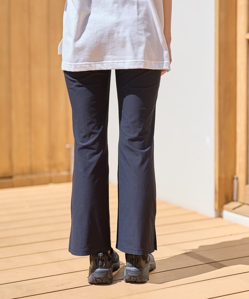 Rosemadame(ローズマダム)の「ラッシュガード マタニティ パンツ|UVカット 吸水速乾 水陸両用 ストレッチ フレア 体型カバー 産前産後対応(マタニティウェア/グッズ・レディース・ベージュ/ブラック・LL/L/M)」の19枚目の写真