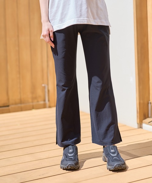 Rosemadame(ローズマダム)の「ラッシュガード マタニティ パンツ|UVカット 吸水速乾 水陸両用 ストレッチ フレア 体型カバー 産前産後対応(マタニティウェア/グッズ・レディース・ベージュ/ブラック・LL/L/M)」の17枚目の写真