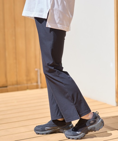 Rosemadame(ローズマダム)の「ラッシュガード マタニティ パンツ|UVカット 吸水速乾 水陸両用 ストレッチ フレア 体型カバー 産前産後対応(マタニティウェア/グッズ・レディース・ベージュ/ブラック・LL/L/M)」の18枚目の写真
