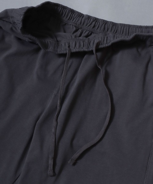 ANPAS(アンパス)の「Dry-Touch Cotton Shorts /【吸水速乾 綿100%】ドライコットン刺繍ショーツ ショートパンツ メンズ ボトムス イージーパンツ 春夏(その他パンツ・メンズ・ブラック/チャコールグレー・M/L)」の11枚目の写真