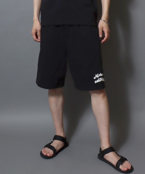 ANPAS(アンパス)の「Dry-Touch Cotton Shorts /【吸水速乾 綿100%】ドライコットン刺繍ショーツ ショートパンツ メンズ ボトムス イージーパンツ 春夏(その他パンツ・メンズ・ブラック/チャコールグレー・M/L)」の22枚目の写真
