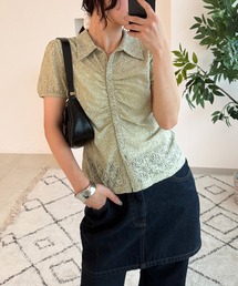 gather lace shirt / ギャザーレースシャツ