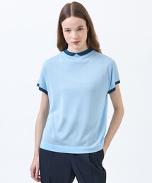 MACKINTOSH PHILOSOPHY | 【Cleric Collar Knit】シアードルマン(Tシャツ/カットソー)