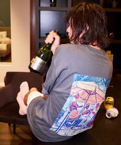 THE MILES(ザ マイルズ)の「ellipsis Live Show-Tee(Tシャツ/カットソー・メンズ・チャコールグレー・SMALL)」の10枚目の写真