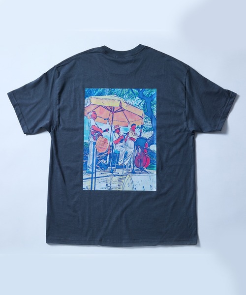 THE MILES(ザ マイルズ)の「ellipsis Live Show-Tee(Tシャツ/カットソー・メンズ・チャコールグレー・SMALL)」の3枚目の写真