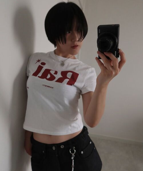 RAIMENT(レイメント)の「エッセンシャル RAI ロゴ ソリッド 半袖Tシャツ_ホワイト(Tシャツ/カットソー・メンズ・その他・MEDIUM/LARGE/X-LARGE/WS)」の14枚目の写真