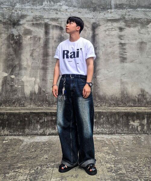 RAIMENT(レイメント)の「エッセンシャル RAI ロゴ ソリッド 半袖Tシャツ_ホワイト(Tシャツ/カットソー・メンズ・その他・MEDIUM/LARGE/X-LARGE/WS)」の6枚目の写真