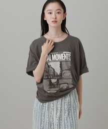 LAKOLE | ニュースペーパーTEE / 842249(Tシャツ/カットソー)