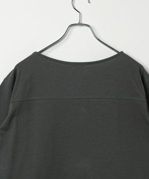 LEPSIM(レプシィム)の「ドッキングペプラムチュニック 759485(Tシャツ/カットソー・レディース・ブラック/チャコールグレー/オフホワイト・FREE)」の8枚目の写真