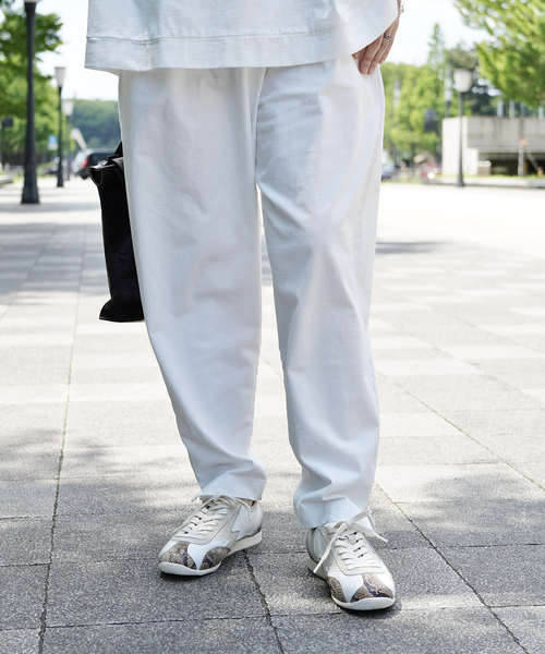 JOURNAL STANDARD LUXE(ジャーナルスタンダード ラックス)の「オーガニックテンジク パンツ(その他パンツ・レディース・ホワイト/ブラック・FREE)」の1枚目の写真