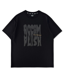 BUNKERBUSTER（バンカーバスター）の「フェイドグラフィックレターハーフTシャツ MQ2TU252_BLACK（Tシャツ/カットソー）」