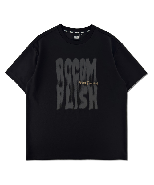 BUNKERBUSTER(バンカーバスター)の「フェイドグラフィックレターハーフTシャツ MQ2TU252_BLACK(Tシャツ/カットソー・メンズ・その他・95/100/105)」の1枚目の写真