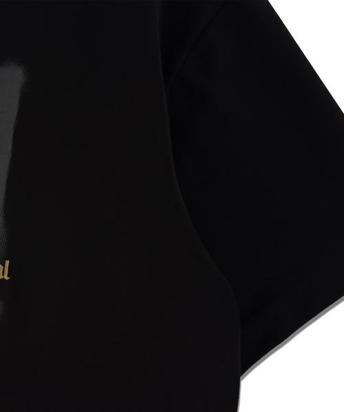BUNKERBUSTER(バンカーバスター)の「フェイドグラフィックレターハーフTシャツ MQ2TU252_BLACK(Tシャツ/カットソー・メンズ・その他・95/100/105)」の5枚目の写真