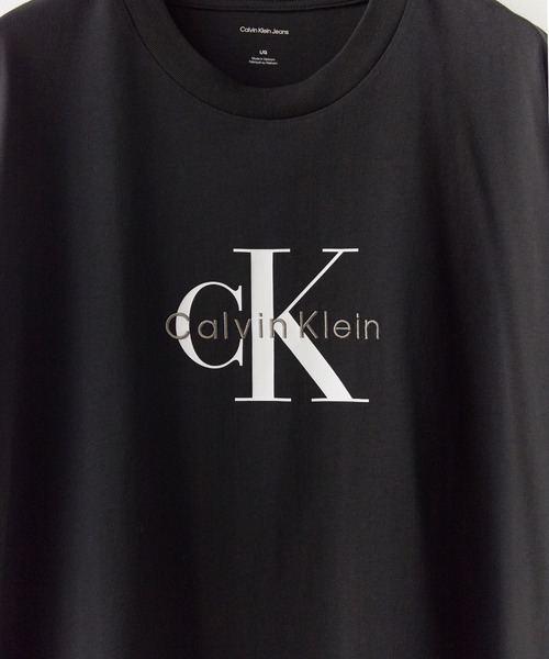 Calvin Klein(カルバン・クライン)の「Calvin Klein/ A - MONOLOGO OVERSIZED TEE / 4RAB823 夏服Calvin Klein/ A - MONOLOGO OVERSIZED TEE / 4RAB823 秋服 冬服(Tシャツ/カットソー・メンズ・ホワイト/ブラック・L/M/S)」の6枚目の写真