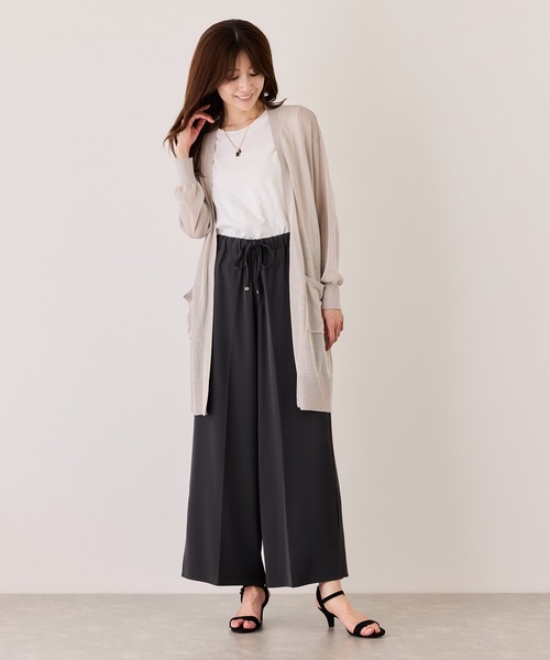Jayro(ジャイロ)の「接触冷感シアーカーディガン(カーディガン/ボレロ・レディース・ライトグレー/ブラック/ホワイト系その他/ブルー・M)」の19枚目の写真