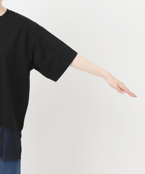B.C STOCK(ベーセーストック)の「手洗い可 / レースドッキングプルオーバー(Tシャツ/カットソー・レディース・ホワイト/ブラック・FREE)」の20枚目の写真