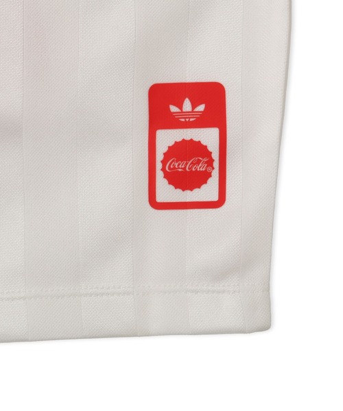 adidas(アディダス)の「adidas COCA COLA CROPPED JERSEY / アディダス コカ コーラ クロップド ジャージー(その他トップス・レディース・ホワイト・S/M/L)」の8枚目の写真