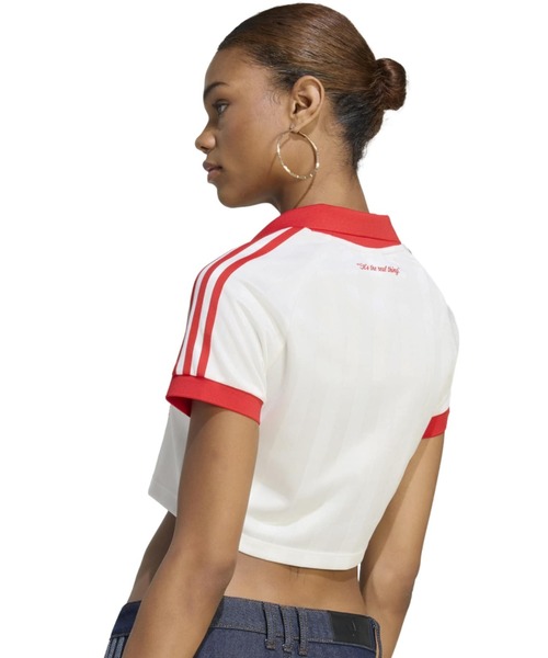adidas(アディダス)の「adidas COCA COLA CROPPED JERSEY / アディダス コカ コーラ クロップド ジャージー(その他トップス・レディース・ホワイト・S/M/L)」の10枚目の写真
