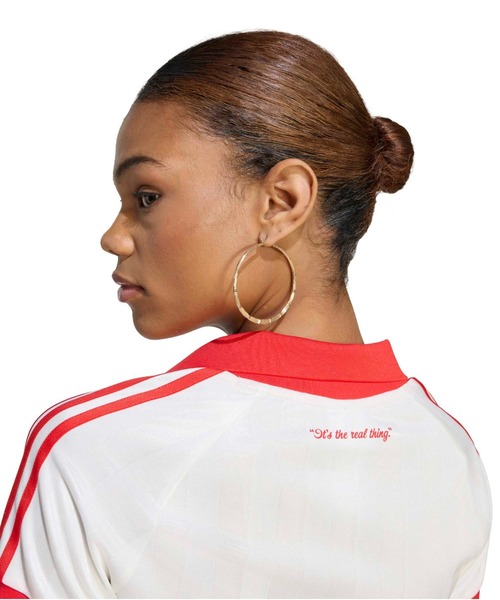 adidas(アディダス)の「adidas COCA COLA CROPPED JERSEY / アディダス コカ コーラ クロップド ジャージー(その他トップス・レディース・ホワイト・S/M/L)」の9枚目の写真