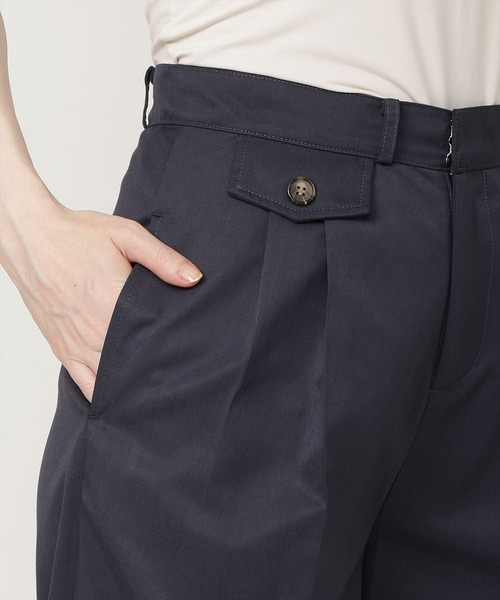 SWINGLE(スウィングル)の「ワイドチノパンツ(その他パンツ・レディース・ネイビー/ベージュ・MEDIUM/SMALL)」の15枚目の写真