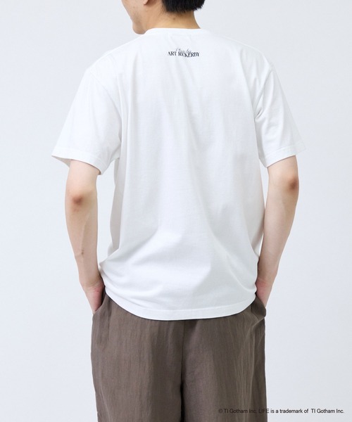 GOOD ROCK SPEED(グッドロックスピード)の「【GOOD ROCK SPEED/グッドロックスピード】LIFEサッカーTシャツ(Tシャツ/カットソー・メンズ・ホワイト/スミクロ・L/LL/M)」の8枚目の写真