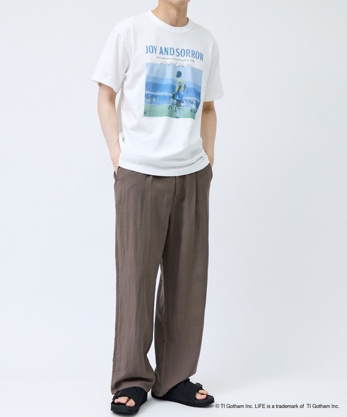GOOD ROCK SPEED(グッドロックスピード)の「【GOOD ROCK SPEED/グッドロックスピード】LIFEサッカーTシャツ(Tシャツ/カットソー・メンズ・ホワイト/スミクロ・L/LL/M)」の10枚目の写真