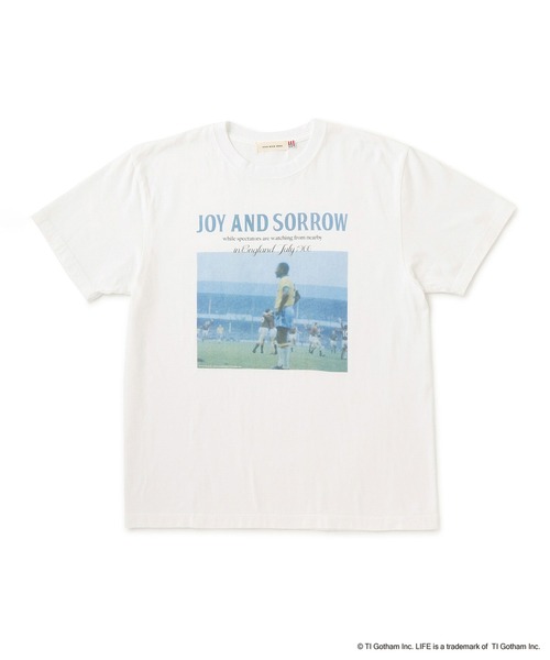 GOOD ROCK SPEED(グッドロックスピード)の「【GOOD ROCK SPEED/グッドロックスピード】LIFEサッカーTシャツ(Tシャツ/カットソー・メンズ・ホワイト/スミクロ・L/LL/M)」の19枚目の写真