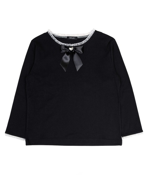 MILK(ミルク)の「ブレスレットスリーブ Tシャツ(Tシャツ/カットソー・レディース・A/C・FREE)」の1枚目の写真