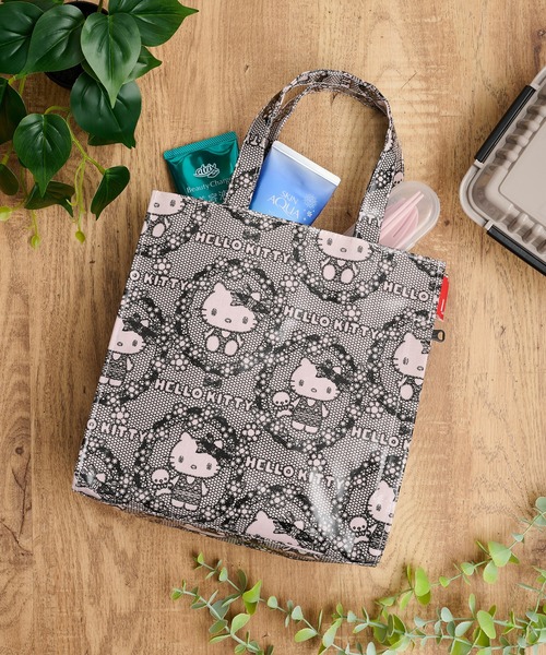 ROOTOTE(ルートート)の「【ROOTOTE】IP.SQ.ラミ.サンリオキャラクターズB ミニトート ランチ キティ/シナモン/マイメロ(トートバッグ・レディース・ピンク/ブルー/ブラック・FREE)」の2枚目の写真