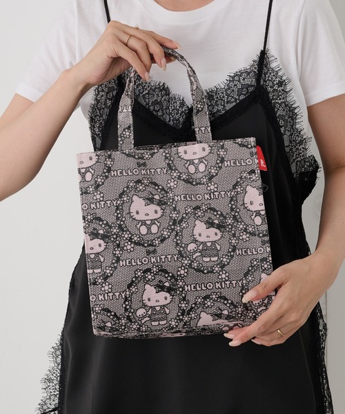 ROOTOTE(ルートート)の「【ROOTOTE】IP.SQ.ラミ.サンリオキャラクターズB ミニトート ランチ キティ/シナモン/マイメロ(トートバッグ・レディース・ピンク/ブルー/ブラック・FREE)」の16枚目の写真