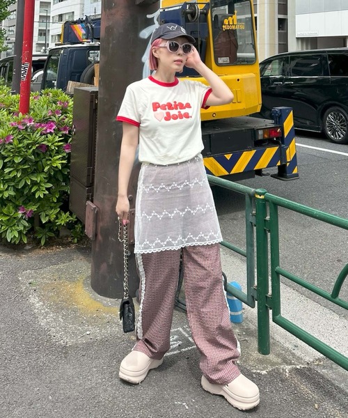 Alley Tokyo(アリートーキョー)の「レースエプロン(ベルト・レディース・オフホワイト・FREE)」の3枚目の写真