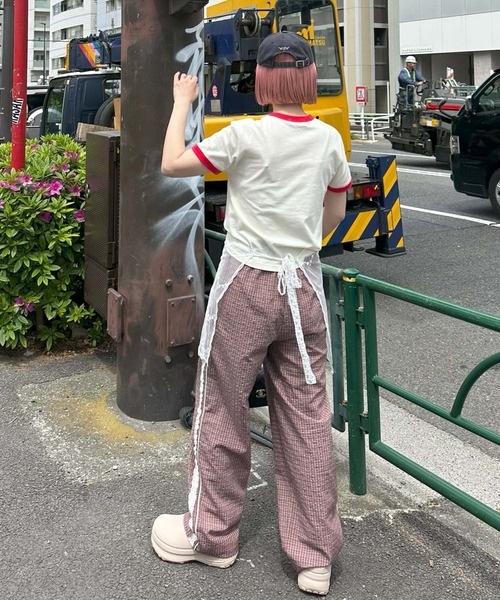 Alley Tokyo(アリートーキョー)の「レースエプロン(ベルト・レディース・オフホワイト・FREE)」の2枚目の写真