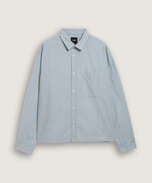 ストライプ オックスフォードシャツ / Striped Straight Hem LS Oxford VN000UBGH901