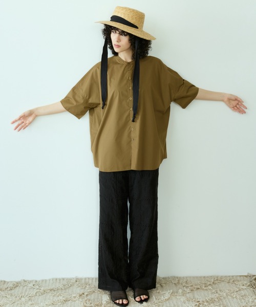 Libra Cue(リブラ キュー)の「ラフィアカンカン帽(ハット・レディース・ナチュラル・FREE)」の10枚目の写真
