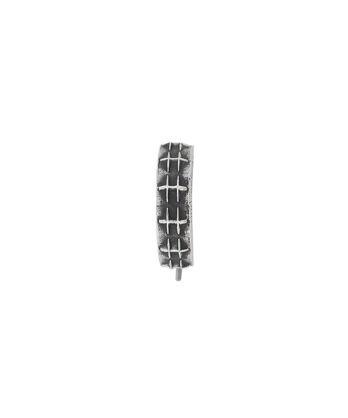 HUF(ハフ)の「H HOOP PIERCE(ピアス(片耳用)・メンズ・シルバー/ゴールド・O/S)」の5枚目の写真