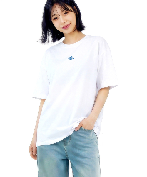 HALFNINE(ハーフナイン)の「リフレクティブ半袖Tシャツ I06BRD_HBX11341(Tシャツ/カットソー・メンズ・ホワイト/ブラック・SMALL/MEDIUM/LARGE/X-LARGE)」の5枚目の写真