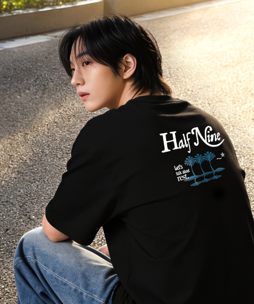 HALFNINE(ハーフナイン)の「リフレクティブ半袖Tシャツ I06BRD_HBX11341(Tシャツ/カットソー・メンズ・ホワイト/ブラック・SMALL/MEDIUM/LARGE/X-LARGE)」の6枚目の写真