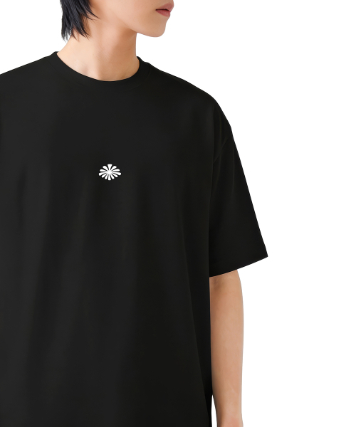 HALFNINE(ハーフナイン)の「リフレクティブ半袖Tシャツ I06BRD_HBX11341(Tシャツ/カットソー・メンズ・ホワイト/ブラック・SMALL/MEDIUM/LARGE/X-LARGE)」の7枚目の写真