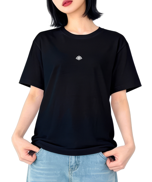 HALFNINE(ハーフナイン)の「リフレクティブ半袖Tシャツ I06BRD_HBX11341(Tシャツ/カットソー・メンズ・ホワイト/ブラック・SMALL/MEDIUM/LARGE/X-LARGE)」の8枚目の写真
