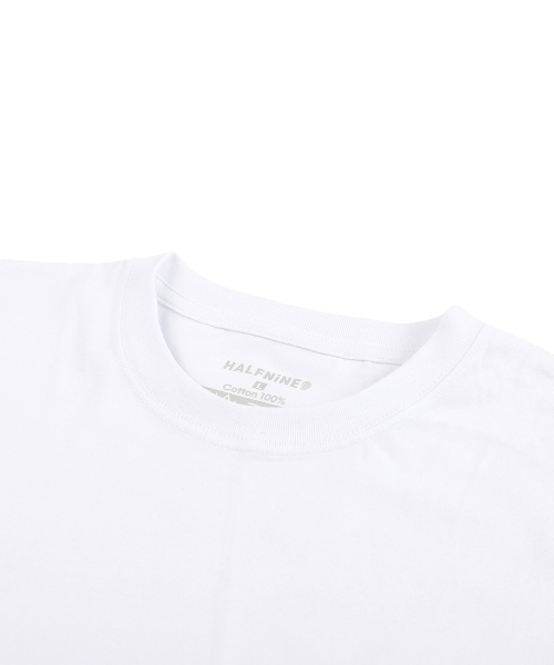 HALFNINE(ハーフナイン)の「リフレクティブ半袖Tシャツ I06BRD_HBX11341(Tシャツ/カットソー・メンズ・ホワイト/ブラック・SMALL/MEDIUM/LARGE/X-LARGE)」の9枚目の写真