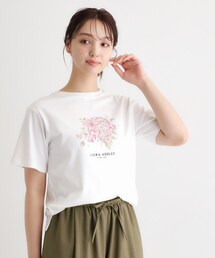 【人気デザイン！汗染み防止／コットン100％】リリス柄 プリントTシャツ