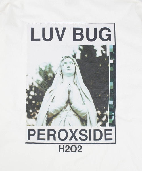 Children of the discordance(チルドレン オブ ザ ディスコ-ダンス)の「【Peroxside/ペルオキシド】PEROXSIDE LOGO LONG SLEEVE TEE(Tシャツ/カットソー・メンズ・ホワイト/ブラック・1/3/2)」の13枚目の写真